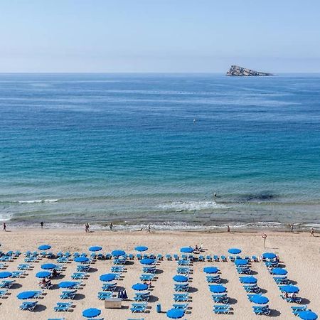 Levante Beach Front Of The Sea Estacha Benidorm Kültér fotó